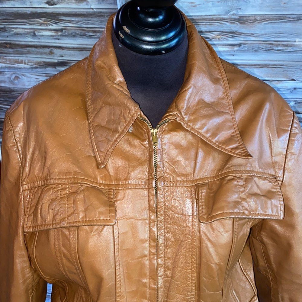 Sears & Roebuck Vintage Leather Jacket D265 Gem